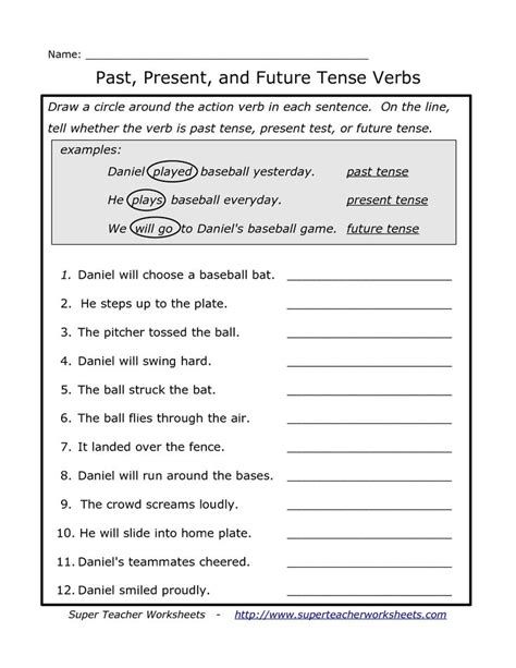 WHEN Or WHILE | Learn English, English Grammar Worksheets Future Tense Worksheet, Past Present And Future Tense, Perfect Verb Tense, Future Tense Verbs, Tense Worksheet, Past Tense Worksheet, Verbs Activities, Irregular Past Tense Verbs, 5th Grade Worksheets