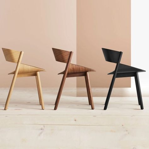 51 Wooden Chairs for Every Room in the Home: Interior Design Ideas Elegant Chair, Patricia Urquiola, Blu Dot, Wood Joinery, American Furniture, Mortise And Tenon, White Oak, Joinery, Dining Chair