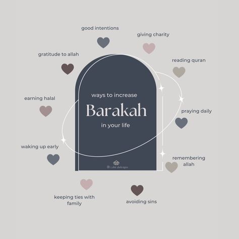 Easy Ways to increase barakah in your life 💌 . . Follow @t.ahir.ahdesigns ✨ . #islamic #islamicquotes #islamicpost #reminder #muslim #fyp #fypシ #foryou #explore #explorepage #instagood #aesthetic #aesthetics #beauty #graphicdesign #design #designer #islamicquotes #positivity #vibes #muslimah Barakah In Islam, Surah Journaling, Islam Tips, Islamic Lifestyle, Islamic Facts, Calligraphy Supplies, Islam Beliefs, Islamic Reminders, Design Posters