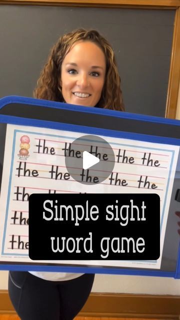 Amanda Tessier on Instagram: "A trick as old as time! 👩🏻‍🏫Does anyone have a chalkboard anymore? I think we better bring them back just for this!  @teacherslovehacks #teacherhack #teacher #teachertip #teacherlife #teachergram #teachersofinstagram #teachersfollowteachers #classroomgames #sightwords #sightwordgames #kindergarten #kindergartenteacher #kindergartenteachers" Games To Teach Sight Words, Ways To Teach Sight Words Kindergarten, Sight Words Games, Best Ways To Teach Sight Words, Sight Word Teaching Strategies, Sight Word Scavenger Hunt Kindergarten, Sight Word Activities For Kindergarten, Reading Fluency Games, Teaching Sentences