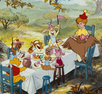 Winnie The Pooh Birthday Party, Pooh Birthday Party, Winnie The Pooh And Friends, Pooh Birthday, Winnie The Pooh Pictures, Pooh And Friends, Winnie The Pooh Birthday, Hundred Acre Woods, Disney Print