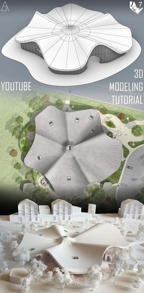 Tensile Architecture Model, Earth Architecture Concept, Rhino Modeling Design, Rhino Subd Architecture, Architecture Student Model, Rhino Architecture Models, Organic Design Architecture, Organic Architecture Model, Rhino Tutorial Architecture