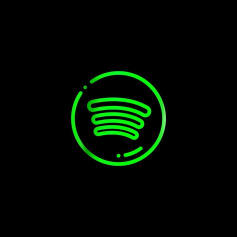 Spotify Logo Wallpaper, Spotify Green Screen, Neon Green App Icons, Wallpaper Rick And Morty, Verde Aesthetic, Infinity Drawings, Uicideboy Wallpaper, Spotify Logo, Spotify Icon