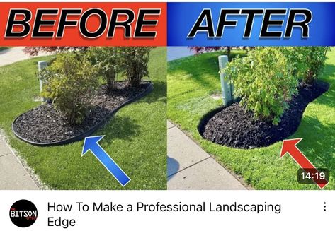 Edging Ideas For Flower Beds, Front Yard Slope Landscaping Ideas, Landscaping Borders Edging, Flower Bed Edging Ideas, Fence Border Landscaping, Fence Edging Ideas, Lawn Edging Ideas, Landscape Edging Stone, Fence Landscaping Border Backyard Ideas