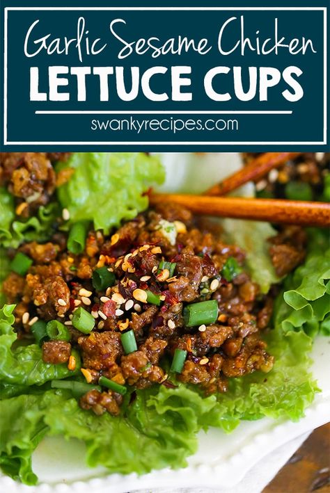 Asian Chicken Wraps, Chicken Wraps Healthy, Chicken Lettuce Cups, Lettuce Wraps Healthy, Asian Lettuce Wraps, Honey And Soy Sauce, Lettuce Wrap Recipes, Asian Sauce, Lettuce Cups