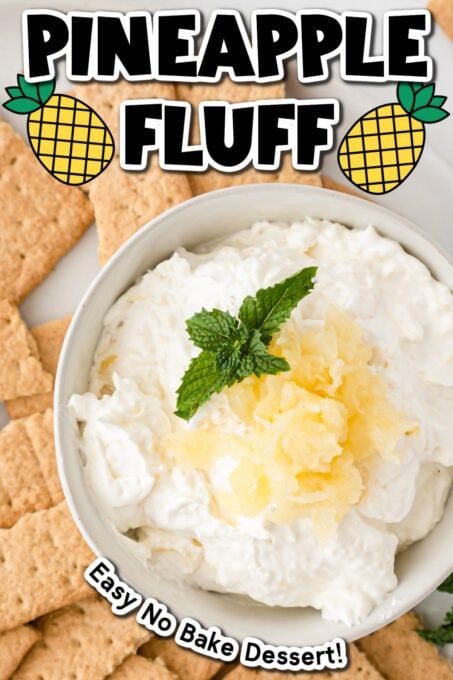 Pineapple Fluff Recipe Cream Cheese, Pineapple Fluff Dessert, Pineapple Fluff Recipe, Fluff Dip, Pineapple Fluff, Cheap Desserts, Preschool Cooking, Baking Recipes Pie, Dessert Dip