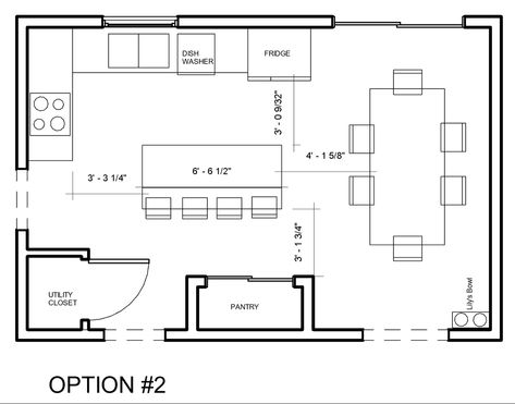 Extra Large Kitchen Layout, Kitchen Layout With 3 Doorways, Kitchen Sizes Layout, Kitchen Size Guide, Kitchen Layout Ideas With Island And Pantry, Kitchen Layout Ideas With Island And Walk In Pantry, Fridge Next To Dishwasher, Kitchen Layout With Dimensions, 12x20 Kitchen Layout