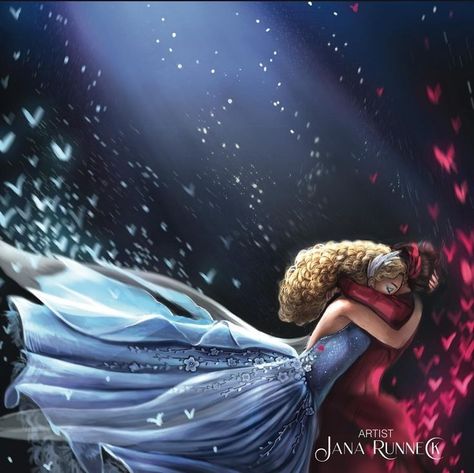 Scarlett And Donatella, Carval Fanart, Donatella Dragna, Caraval Series, Caraval Book, Marissa Meyer Books, Stephanie Garber, Ashes Series, Book Fanart