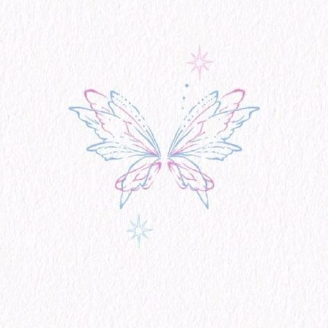 Fairy Wing Tattoos, Butterfly Wing Tattoo, Small Girly Tattoos, Wing Tattoo Designs, Small Pretty Tattoos, Cute Little Tattoos, Above Elbow, Fairy Tattoo, Discreet Tattoos