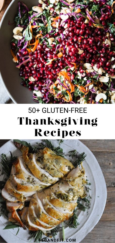 We're sharing over 50 of the best gluten free Thanksgiving Recipes. No one will know that these delicious desserts, sides, and more are gluten free! Non Wheat Recipes, Vegetarian Gluten Free Thanksgiving, Grain Free Thanksgiving Recipes, Vegetarian Gluten Free Thanksgiving Recipes, Best Gluten Free Thanksgiving Recipes, Dairy Free Thanksgiving Dessert Recipes, Thanksgiving Side Dishes Gluten Free, Gf Df Thanksgiving Recipes, Thanksgiving Gluten Free Recipes