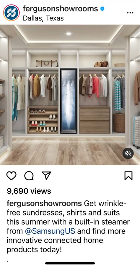 Connected Home, Master Closet, Wrinkle Free, Built In, Building, Closet, Home Decor, Home Décor