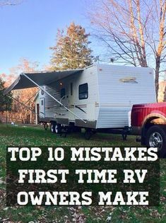 10 Mistakes First Time RV Owners Make – Glamper Love Ford Transit Connect Camper, Zelt Camping, Camping Bedarf, Rv Camping Checklist, First Time Camping, Rv Camping Tips, Camper Hacks, Travel Trailer Camping, Trailer Life