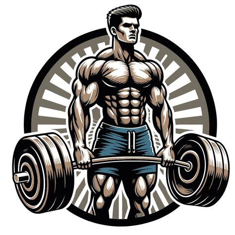 Discover the essence of Iron Will in our latest design! A massively muscular figure exerts raw power, lifting a colossal barbell, representing the epitome of strength and determination. Explore more: https://www.redbubble.com/i/duffle-bag/Iron-Will-The-Strength-Titan-s-Challenge-by-artwaves/157640#strongman Or follow the link in the bio #ironwill #strength #titanchallenge #massivelymuscular #figure #exerts #rawpower #lifting #colossal #barbell #representing #epitome #determination #body... Weight Drawing Gym, Deadlift Illustration, Weightlifting Illustration, Powerlifting Logo Design, Gym Vector Art, Bodybuilding Logo, Gym Images, Gym Wallpaper, Power Lifting