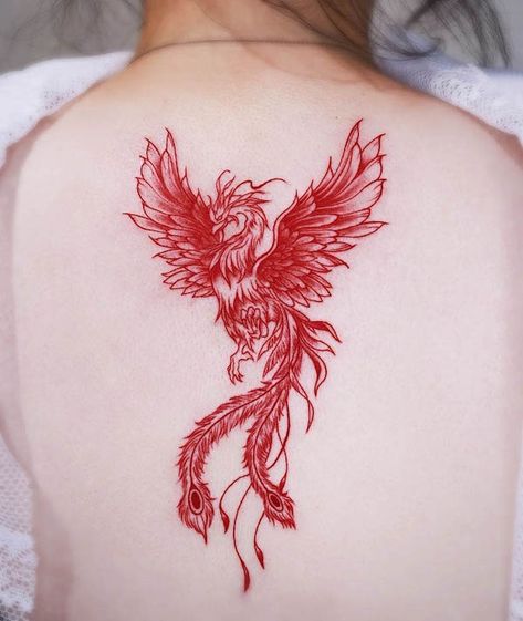 Tattoo Wrap Around Arm, Phoenix Tattoos For Women, Watercolor Phoenix Tattoo, Phoenix Feather Tattoos, Phoenix Tattoo Ideas, Phoenix Back Tattoo, Fenix Tattoo, Rising Phoenix Tattoo, Phoenix Tattoo Feminine