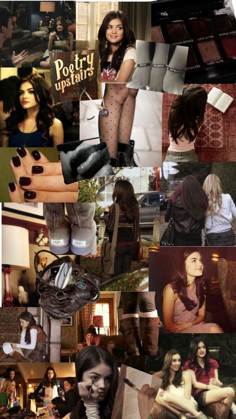 did my pinterest board grow legs? kw - aria montgomery lucy hale autumn aesthetic fall inspiration and character collage Aria Montgomery Aesthetic Wallpaper, Aria Montgomery Bedroom, Aria Montgomery Pink Hair, Aria Aesthetic, Aria Outfits, Aria Montgomery Outfits, Montgomery Aesthetic, Pll Aria, Aria Montgomery Aesthetic