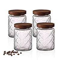 Check this out! Grains Food, Counter Pantry, Fantasy Kitchen, Airtight Storage, Vintage Canisters, Coffee Jars, Glass Jars With Lids, Glass Storage Jars, Pantry Labels