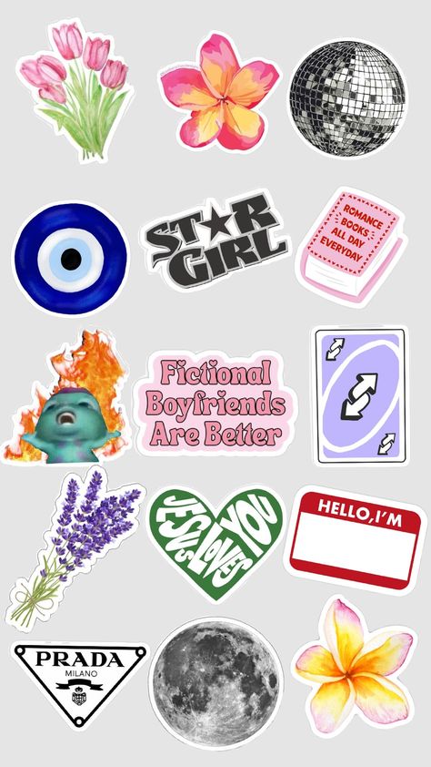 Aesthetic Journal Ideas Sticker, Aesthetic Heart Stickers Printable, Clear Phone Case Collage, Phonecase Sticker Printable, Sticker Collage Ideas, Print Stickers Free Printable, Kindle Stickers Printable, Phone Stickers Printable, Journal Printables Stickers Aesthetic