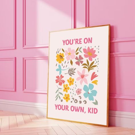 Taylor Swift Poster-you're on Your Own Kid Print-taylor Swiftie Merch-taylor Swift Decor-taylor Swift Lyric Poster-taylor Swift Quote Print - Etsy Australia Lover Room Taylor Swift, Taylor Swift Lyric Prints, Taylor Swift Quotes Lyrics, Taylor Swift Wall Decor, Taylor Swift Lyric Art, Taylor Swift Decor, Taylor Swift Wall Art, You're On Your Own Kid, Lyrics On Canvas