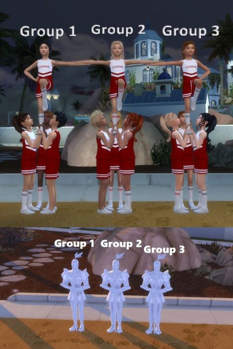 Cheerleading Cc Sims 4, Sims 4 Pose By Pack Mod, Sims 4 Gymnastics Clothes, Sims 4 Cheer Mods, Sims 4 Gymnastics Animation, Sims 4 Gymnastics Poses, Sims 4 Gymnastic Cc, Sims 4 Cheer Animations, Sims 4 Dance Clothes