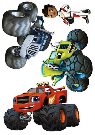 Blaze Cake Topper, Blaze And The Monster Machines Cake, Bolo Blaze, Monster Jump, Blaze Birthday Party, Krishna Birthday, Paw Patrol Birthday Theme, Blaze Birthday, Blaze And The Monster Machines