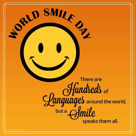 National Smile Day, Smile World, Smile Day, World Smile Day, Body Shop At Home, Special Needs Students, Smile Everyday, Quotes Indonesia, Perfect Smile