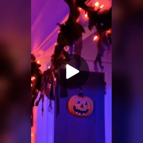 TikTok · craftylumberjacks Diy Halloween Garland, Halloween Garland, Creepy Halloween, Halloween Deco, Halloween Ideas, Halloween Diy, Halloween, Halloween Crafts