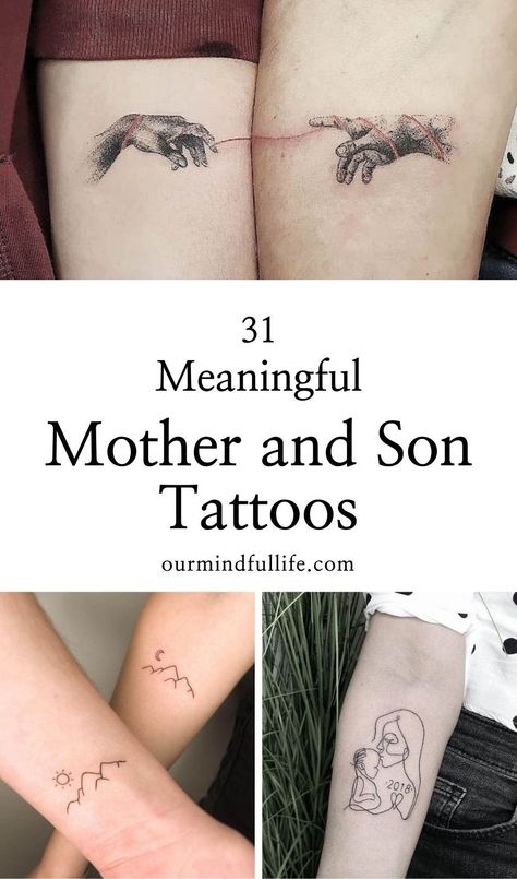 Small Tattoos For Mom And Son, Mother Son Tattoos Quotes Meaningful, Mom Son Matching Tattoo Ideas, Mom Son Daughter Tattoo, Tattoo Ideas For Mother And Son, Mum Son Tattoo, Mum And Son Tattoo Ideas, Matching Son And Mom Tattoos, Tattoo Ideas Mother Son