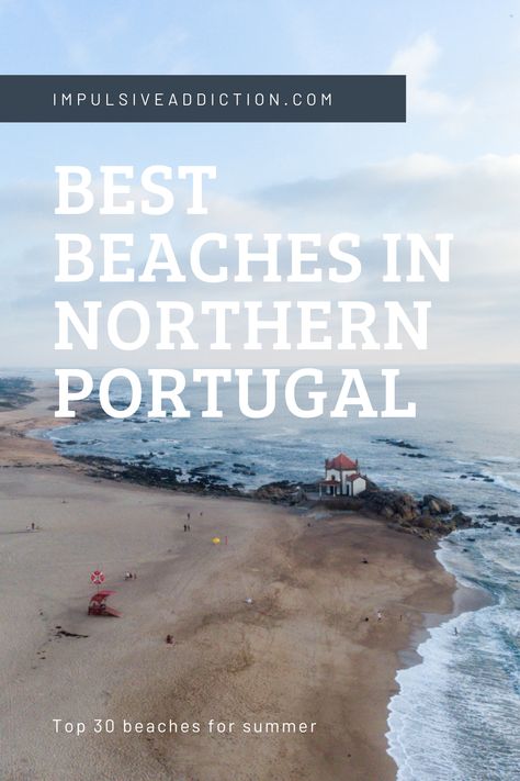 North Portugal, Day Trips From Porto, Best Beaches In Portugal, Northern Portugal, Portugal Beach, Tidal Pool, Douro Valley, Miramar Beach, North Beach