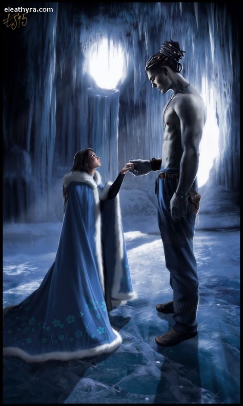 I Fragments Of Your Soul, Ice Planet Barbarians Fan Art, Romance Arte, Ice Planet Barbarians, Ice Planet, Fantasy Love, Fantasy Couples, Romance Art, Arte Fantasy