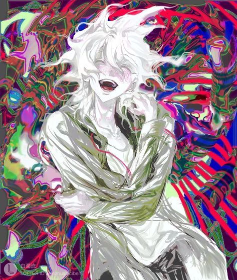 Nagito Danganronpa, Komaeda Nagito, Sayaka Miki, Goodbye Despair, Nagito Komaeda, Danganronpa 2, Danganronpa 3, Arte Inspo, Cool Anime Pictures