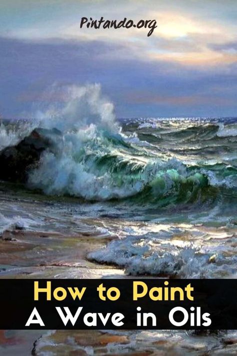 In this video tutorial, you will learn how to paint a wave in oil paint, and you will also learn how to achieve that shiny effect that waves give in a simple way. For beginners and anyone who wants to try oil painting. Enjoy The Video Tutorial #oilpainting #pintandoblog #oil #painting #paintingforbeginners Oil Painting Tutorials, Learn Oil Painting, Oil Painting App, Oil Painting Videos, Beach Scene Painting, Oil Portraits, Simple Oil Painting, Ocean Waves Painting, Hello How Are You