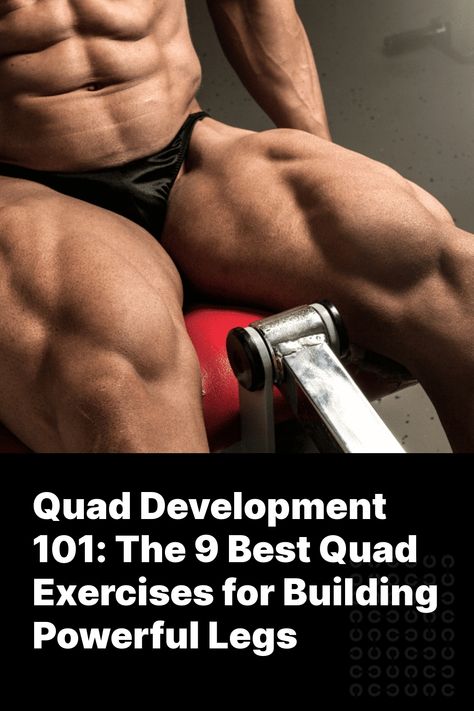 The quadriceps are one of the largest muscles in the human body and a signifier of strength, dedication, and mental fortitude. It’s no wonder building powerful legs is a dream of many fitness enthusiasts.    But what are the best quad exercises for developing the lower body? Is the squat enough, or Quad Workout Men, Best Quad Exercises, Quad Strengthening, Quad Workout, Quads Workout, Legs Exercise, Quad Muscles, Compound Lifts, Mental Fortitude