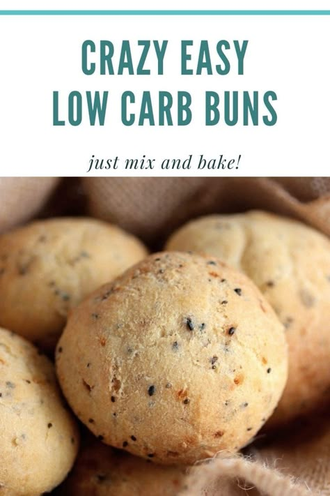 The fluffy low carb keto buns are so fluffy, easy and quick to make. Made with psyllium husk and almond flour, you'll love to use these for burgers, sandwiches or as dinner rolls. Keto Buns For Burgers, Psyllium Husk Recipe, Low Carb Buns, Low Carb Bun, Keto Buns, Almond Flour Bread, Burger Bun, Keto Burger, Best Keto Bread