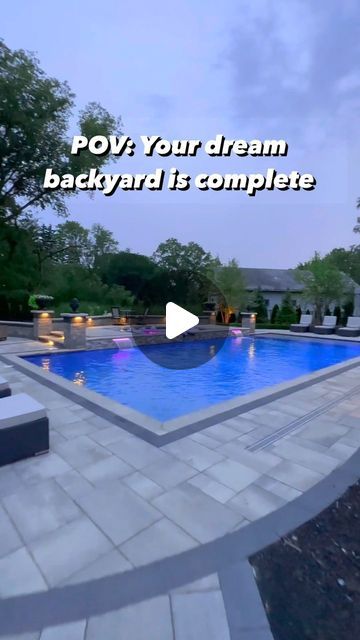 WayUp Media on Instagram: "This backyard turned out so ridiculously sweet 🔥 We got more of this one coming!

Pool and Landscape Design: @antonellilandscape 

#outdoorliving #backyard #landscapedesign #pool #luxury" Backyard With Pool Ideas, Pool Luxury, Dream Backyard, Pool Houses, Media Content, Backyard Pool, Landscape Design, Outdoor Living, Dreaming Of You