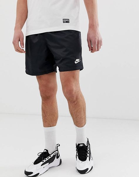 Nike Shorts Outfit Men, Summer Outfits Men Streetwear Shorts, Shorts Outfit Men, Nike Shorts Outfit, Black Men Fashion Urban, Summer Outfits Men Streetwear, Mens Shorts Outfits, Mens Fashion Casual Winter, Running Shorts Men