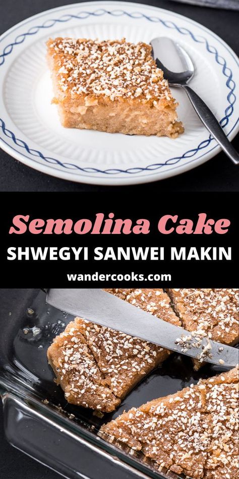 Here’s a Burmese dessert recipe with a crispy crust and soft fudgy centre. Burmese Semolina Cake (Shwegyi Sanwei Makin) is filled with toasty coconut flavour, perfect as a quick snack or dessert. Burmese Desserts, Spicy Meatball, Fresh Food Market, Burmese Food, Semolina Cake, Cooking Challenge, Easy Asian Recipes, Easy Asian, Quick Snack