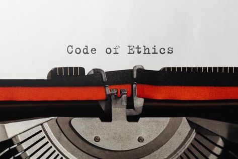 Text code of ethics typed on retro typew... | Premium Photo #Freepik #photo #work #social #corporate #ink Text Codes, Code Of Ethics, Watch Funny Videos, Modern Gadgets, Retro Typewriter, Hand Hygiene, Shocking News, Digital Tablet, Online Work From Home