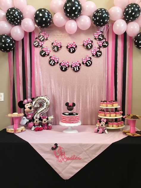 Minnie Mouse Birthday Ideas 1st, Minnie Mouse Birthday Decoration Ideas, Minnie Mouse Diy Birthday Decorations, Minnie Mouse Birthday Party Backdrop, Mini Birthday Decorations, Minnie Mouse Birthday Ideas 3rd, Minnie Mouse Theme Party Decoration, 3 Minnie Mouse Birthday, Minnie Mouse Birthday Theme Decoration At Home