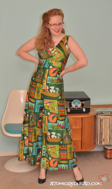 In the Tiki Tiki Tiki Room | Atomic Redhead Tiki Fashion, Tiki Dress, Tiki Tiki, Enchanted Tiki Room, Mid Century Fashion, Vintage Tiki, Disney Halloween Costumes, Tiki Room, Vintage Disneyland