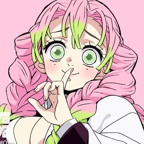 An Anime, My Art, Thank You, Green, Anime, Hair, Pink, Art