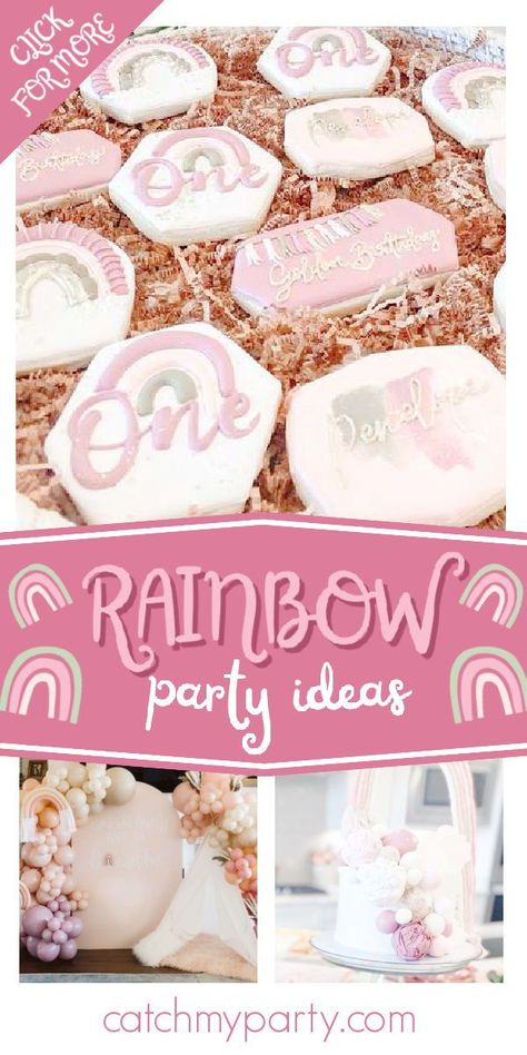 Don't miss this beautiful boho rainbow 1st birthday! Love the party decorations! See more party ideas and share yours at CatchMyParty.com 1st Birthday Boho Rainbow Theme, Isn’t She Onederful Birthday Boho, First Birthday Boho Rainbow Theme, Isn’t She Lovely Isn’t She Onederful Decorations, Boho Rainbow 1st Birthday Party, Isn’t She Lovely Isnt She Wonderful, Isn’t She Lovely Isn’t She Wonderful Birthday Decor, Rainbow 1st Birthday Party, Boho Rainbow 1st Birthday