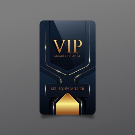 Vip Card Template, Vip Card Design Luxury, Access Card Design, Vip Invitation Card, Vip Pass Design, Pinoy Design, Vip Card Design, Vip Design, Fan Card