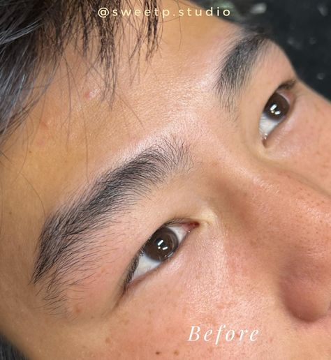 MEN’s BROW SHAPING - tailored to perfection - natural & full - elevated & clean look #ocmensgrooming #ocgrooming #mensbrowshaping #ocbrowshaping #orangecountybrowartist #mensbeautytips #ocsalons Mens Brows Shaping, Men Thick Eyebrows, Men Eyebrow Threading, Men’s Eye Brows, Men Eyebrows Grooming, Men’s Clean Eyebrows, Brow Artist, Brow Shaping, Men's Beauty