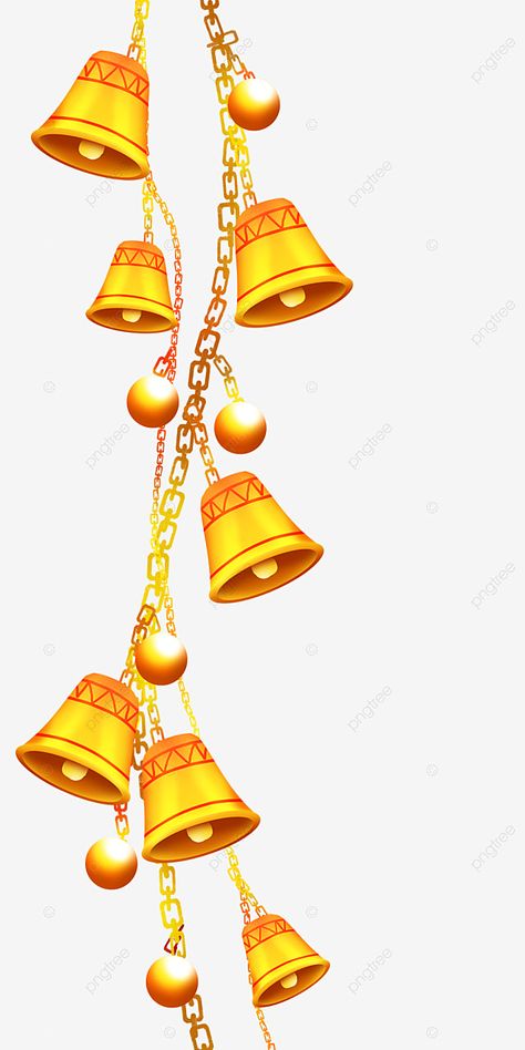 christmas,golden bell,string of bells,christmas clipart,string clipart Indian Christmas, Indian Invitation Cards, Bells Wedding, Psd Free Photoshop, Wedding Background Images, Wedding Card Frames, Bell Art, Certificate Design Template, Indian Wedding Invitation Cards