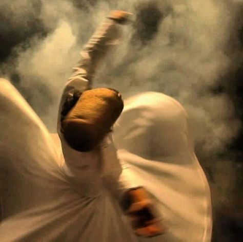 Whirling dervish Sufi Whirling, Whirling Dervish, Spiritual Experience, Art N Craft, Rumi, Life Goals, Food For Thought, Painting Inspiration, Ballet Shoes