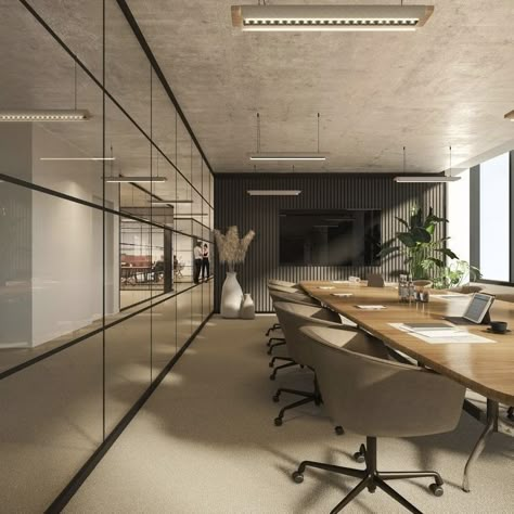 Conference Room Design, Contemporary Office Design, Meeting Room Design, Cool Office Space, Office Interior Design Modern, Modern Office Interiors, Office Meeting Room, Corporate Office Design, Office Space Design