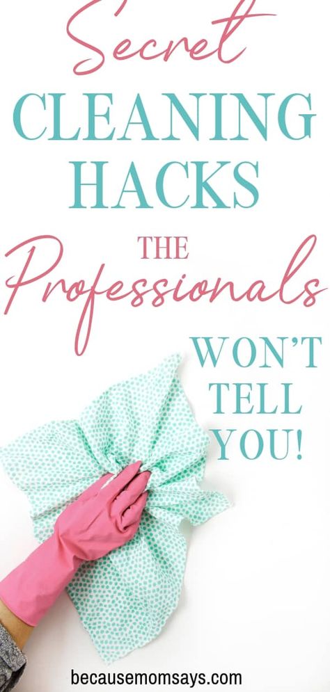 You don't have to hire a professional house cleaner to have an immaculate home! These 10 tips that professional cleaners follow when cleaning houses will get your space looking flawless. #cleaning #professionalcleaning #organize #homemaking #cleanhome #cleaningtips Microwave Cleaning Hack, House Cleaning Hacks, House Cleaner, Deep Cleaning House, Professional House Cleaning, House Organization, Cleaning Advice, Easy Cleaning Hacks, Cleaning Lady