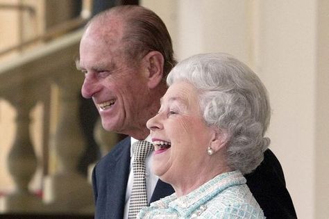 Prince Philip 'cheated on Queen with famous women' new book claims just days before their 70th wedding anni... Elizabeth Ii Wedding, Queen Elizabeth Laughing, Queen Elizabeth Ii Wedding, Prins Philip, Pictures Of Queen Elizabeth, Queen Elizabeth 2, Queen Summer, Royal Marriage, Rainha Elizabeth Ii