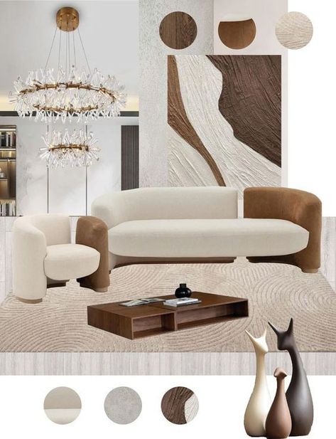 Contemporary Luxe, Fall Bedroom Ideas, Art Deco Style Interior, Materials Board Interior Design, Inmobiliaria Ideas, Aesthetic Interior Design, Cozy Fall Bedroom, Statement Furniture, Interior Design Guide