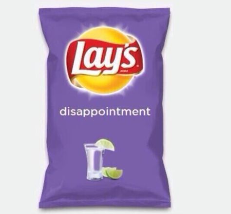 Lay's Disappointment Chips Lays Chips Flavors, Lays Flavors, Funny Food Memes, Weird Snacks, Lays Chips, Lays Potato Chips, Food Memes, Weird Food, Six Feet Under